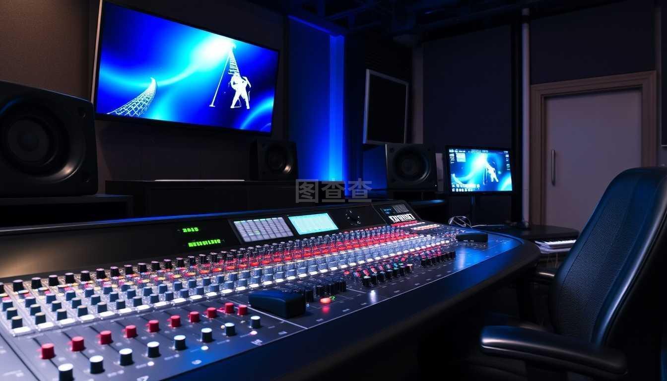 錄音棚混音臺專業音樂制作